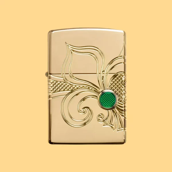 Zippo Armor® Fleur-de-lis Design - Image 2