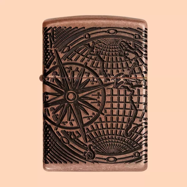 Zippo World Map Design - Image 3