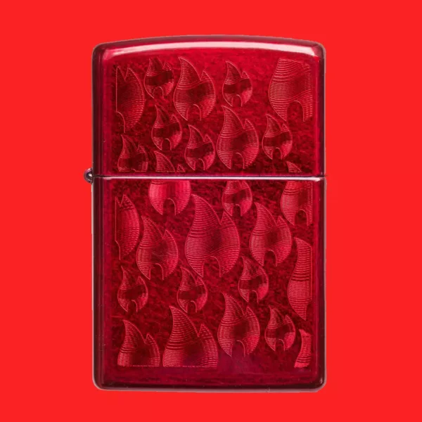 Zippo Iced Flame Design