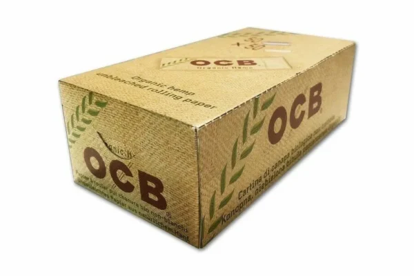 OCB Organic Hemp Double Papers 100 EA x 25