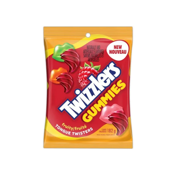 TWIZZLERS Tongue Twister Fruity Gummies 182g