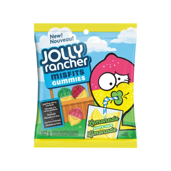 Jolly Rancher Sour Lemad Peg Candy 182g