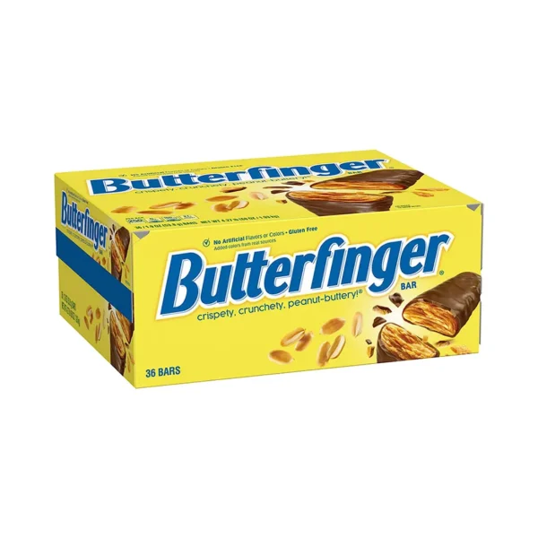 Butterfinger Single Chocolate Bar 54g, 36 Bars