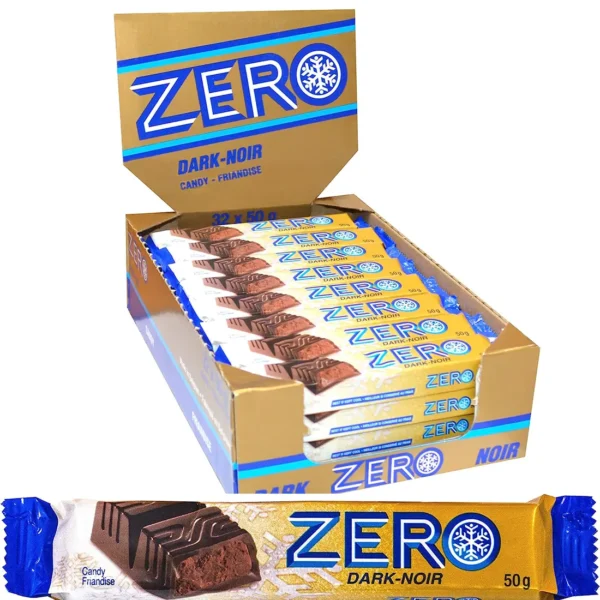 ZERO Chocolate  Dark 50g, 32 Bars