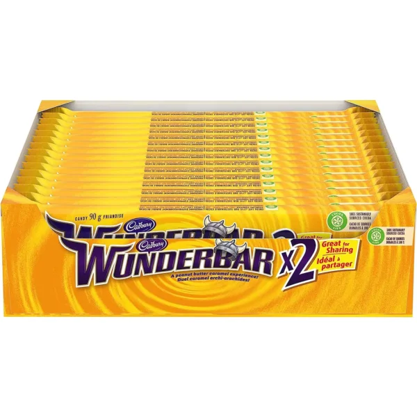 Cadbury Wunderbar King Size 90g, 24 CT