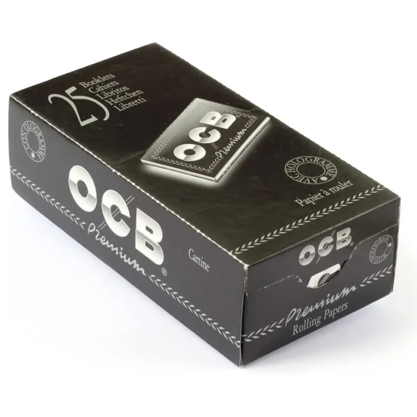 OCB Black Double Box of 25