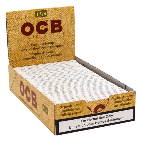 OCB Organic Hemp 1 1/4 Box of 25