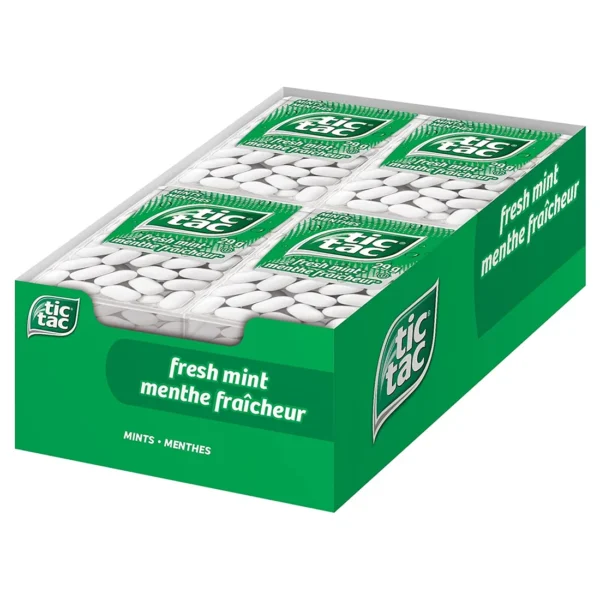 Tic Tac Mints Fresh Mint 29gx12