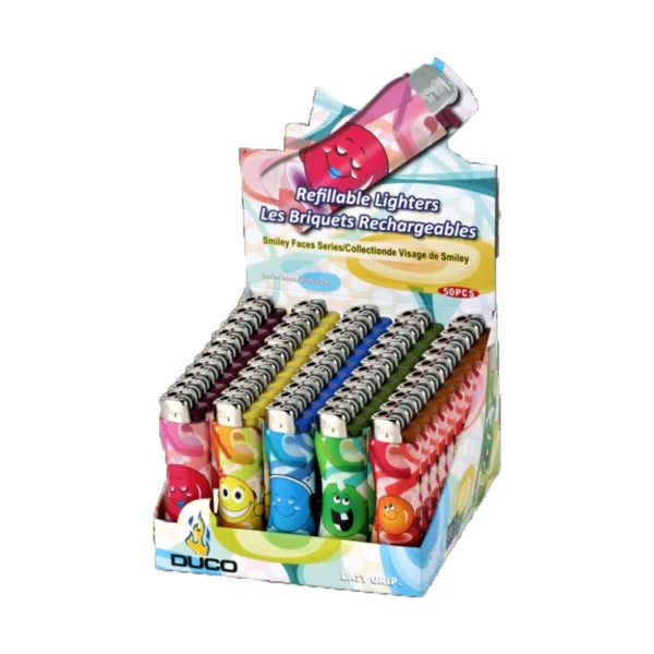 Duco Easy Grip Flint Deluxe Smiley - 50 pack