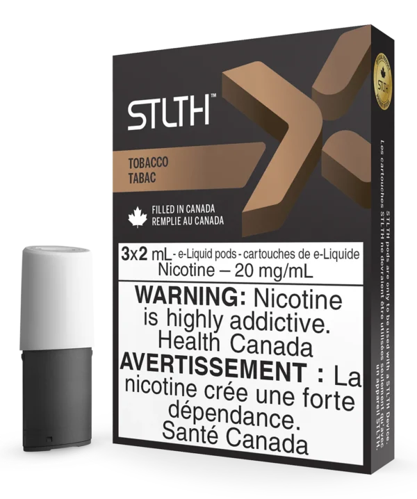 STLTH X Pod Pack (3 pack of 2mL pods) - Tobacco