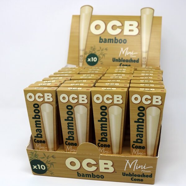 OCB Bamboo Cone 1 1⁄4 pack 10x12