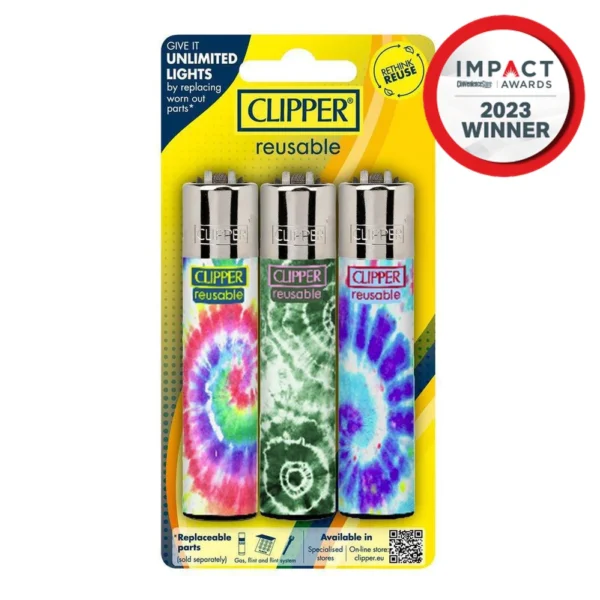 Blister Pack - Classic Large (CP11) Hippie Moments (3X8 lighters)