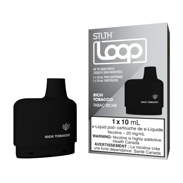 STLTH LOOP POD - Rich Tobacco2%