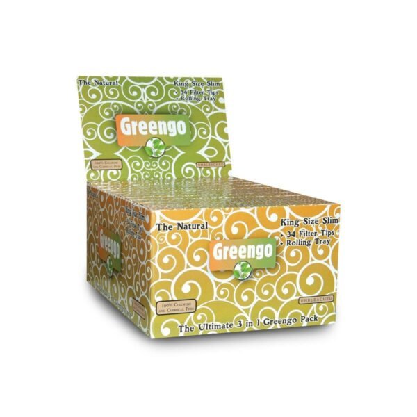 Greengo 3 in 1 Pack King Size Slim x22 Booklets