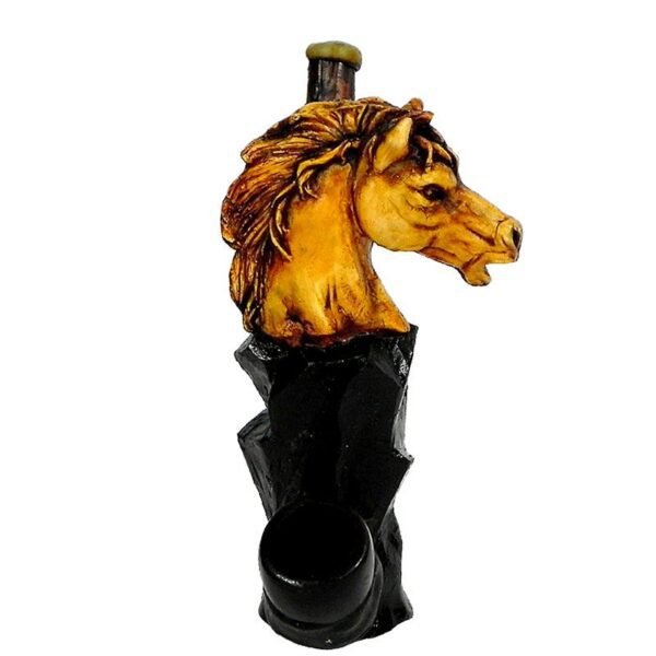 Hand Crafted Medium Pipe Horse 0137