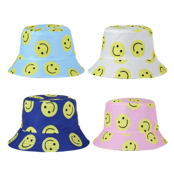 Bucket Hat Smiley Faces